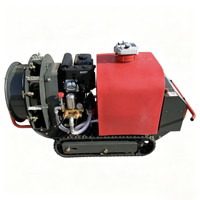 Pulvérisateur autopropulsé télécommandé YN-200A pour vergers, avec moteur, pompe, réservoir de 200 L et portée de pulvérisation de 16 m, pour arbres fruitiers et usage agricole