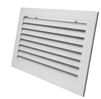 Grille d'aération de retour réglable en aluminium à lame carrée, de haute qualité, industrielle, moderne et décorative, pour entrepôt et sous-sol