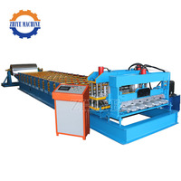 Machine de formage de tuiles en acier coloré pour toiture, machine de fabrication de tôles de toiture en acier coloré