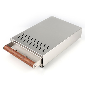 Handle Drawer Knock Box, Stainless Steel Detachable Coffee Stick Tapping Container - Product Image 1
