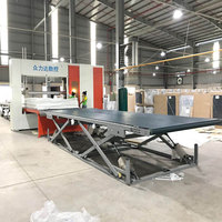 Cortador de espuma de contorno cnc, dentro de uma cabeça horizontal, flexível e rígida, eva