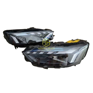 Venta al por Mayor de Faros Delanteros Láser de Alta Calidad para <span class=keywords><strong>Audi</strong></span> A3/A4/A5/A6 20-24, DRL de Dos Tubos, 8000LM, 6000K, Mejora para Automóviles, Nuevo - Product Image 2