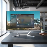 Computadora de Escritorio Todo en Uno de 24 Pulgadas con Pantalla IPS Intel Core I7, Disco Duro, 8GB/16GB de RAM, Enchufe Estadounidense, OEM de Fábrica, para Oficina y Negocios