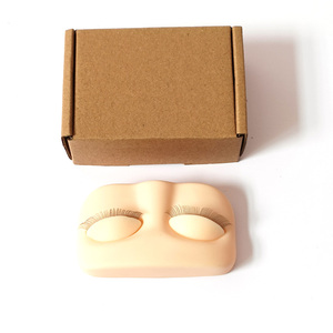 Maniquí <span class=keywords><strong>de</strong></span> <span class=keywords><strong>Rostro</strong></span> <span class=keywords><strong>de</strong></span> Silicona Ligero para Entrenamiento <span class=keywords><strong>de</strong></span> Belleza Cabeza <span class=keywords><strong>de</strong></span> Maniquí para Extensión <span class=keywords><strong>de</strong></span> Pestañas con Pestañas en Capas - Product Image 5