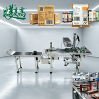 Machine de marquage laser traçable par laser ASL BELGISI pour la date de production et les marques de brevet, destinée aux emballages de snacks et aux usines d'emballage souple de snacks