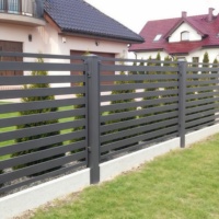 Panel de Cerca para Patio de Aluminio, Estilo Tradicional, Recubierto de Polvo, Resistente a la Oxidación, Cerca de Seguridad para Jardín, Tamaño Personalizado, Venta al Por Mayor