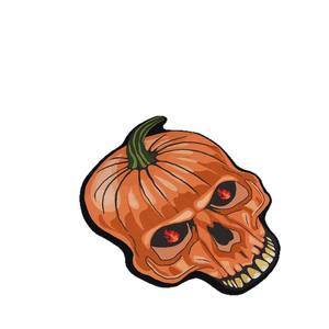 Felpudo de Cachemira sintética con telaraña para Halloween, alfombrilla antideslizante absorbente de agua para decoración de puerta de baño - Product Image 5