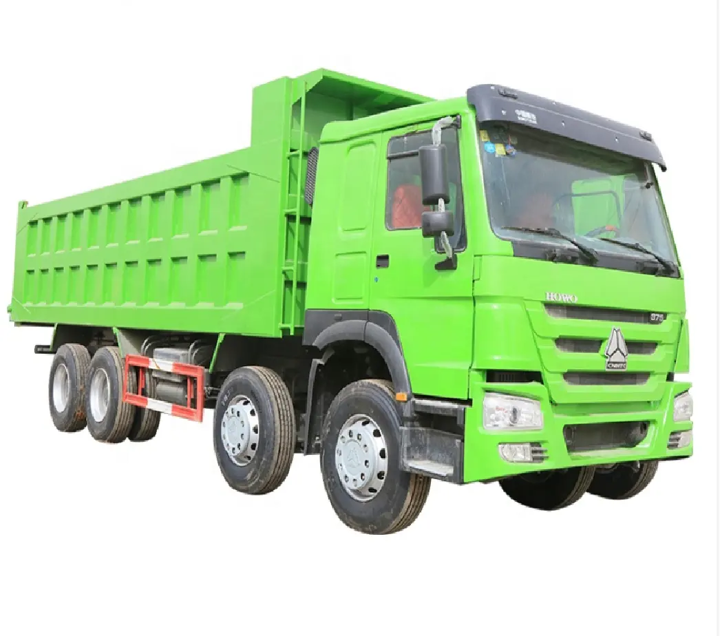 Dumper Truck Used High-Roof Cars 8X4 12 Tires Dumping Truck RHD/LHD 50 Ton Rear End Tipper 25Cubic Meter Dump Truck In Ghana