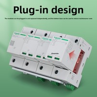 Sch-neider IPRD1 Courant : 25kA, 20kA, 15kA. Nombre de pôles : 3P+N, 3P, 1P+N. AC 350V. Dispositif de protection contre les surtensions primaires.