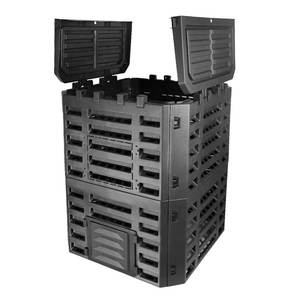 Composteur de jardin 340L pour le compostage à l'extérieur à double rotation - Product Image 3