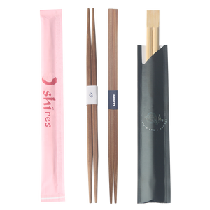 23cm Klassische Umweltfreundliche Doppel-Tensoge Sushi Einweg-Bambus-Stäbchen Ohne Papierverpackung Biologisch Abbaubares Bambus-Besteck - Product Image 2