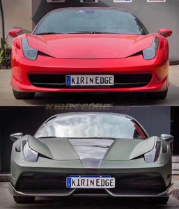ชุดแต่ง Misha Style ครึ่งคาร์บอนไฟเบอร์สำหรับ Ferrari 458 Boyd พร้อมฝากระโปรงหน้าและสเกิร์ตข้าง - Product Image 3