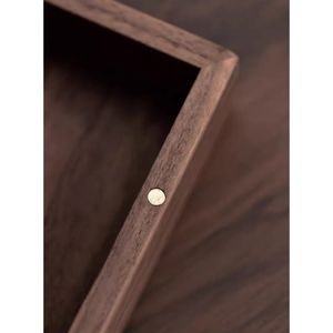 Kuzey amerikan siyah ceviz ahşap çok fonksiyonlu saklama kutusu es & çeşitli eşyalar ve ahşap eşyalar için kovaları saklama kutusu - Product Image 3