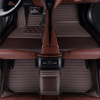 Pour Volvo XC60 XC90 S60 S90 XC40 S40 C40 C40 C20 C30 coussinets en cuir personnalisés avec motif de grain horizontal