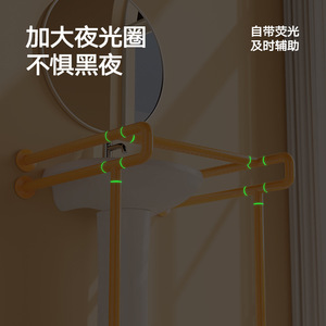 Barres d'appui de salle de bain Meiruide avec pieds, barre de sécurité antidérapante pour lavabo et accès sans obstacle - Product Image 4