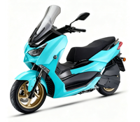 Motos à essence vérifiées 150CC 4 temps, moteur rouge sans balais, refroidissement par air, vitesse maximale 100km/h, frein à disque, scooter à essence YHY