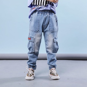 Produits les plus vendus, prix d'usine de haute qualité, jeans cargo en tissu denim pas cher en Amérique - Product Image 3