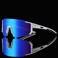 Nouvelles lunettes de soleil polarisées UV400 pour le sport, la course à pied, pour hommes et femmes, monture intégrale, protection contre le vent et le sable, lunettes de cyclisme