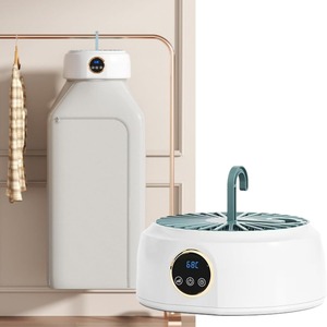 <b>Portable</b> Automatic <b>Electric</b> <b>Clothes</b> <b>Dryer</b> 600W Foldable Compact for Apartment RV Travel 8-Hour Timer 68C Constant Heat - Product Image 1