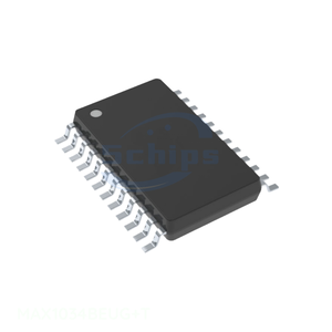 Data Acquisition MAX1034BEUG+T IC ADC 14BIT SAR 24TSSOP Electronic Chips Component 24 TSSOP (0.173", 4.40mm Width) Manufacturer - Product Image 1