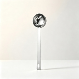 304 Stainless Steel Mirror Dishwasher Safe Long Handle Measuring Spoon Milk Powder/Fruit Powder Scoop Kitchen Baking Tool - Product Image 2