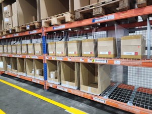 Gudang palet rak baja tergalvanis jala kawat pembagi rak penyimpanan dengan harga yang baik - Product Image 5