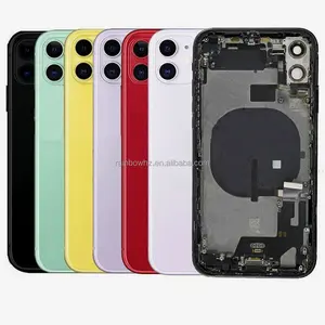 전문 팀 학년 A 선택 후면 하우징 iPhone 14 Pro Max 후면 배터리 커버 원래 플렉스 케이블 및 버튼 포함