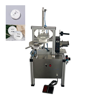 Machine d'emballage semi-automatique pour savon de toilette d'hôtel de bonne qualité, machine à plier le papier pour emballer le savon rond