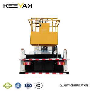 Howo 4x2 30 מ 'משאיות פעולה בגובה רב-משאיות מתקפלות זרועות מתקפלות רחוב סולר דלי משאית - Product Image 3