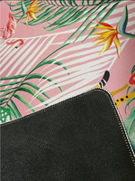 Tapis de mahjong en cuir de style américain 31,5*31,5 pouces, motif personnalisé disponible, fourniture directe d'usine, OEM et ODM
