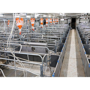 Nuevo precio de fábrica, caja de parto para cerdos fácil de instalar con acero galvanizado en caliente, anticorrosión, 15-25 años de vida - Product Image 5