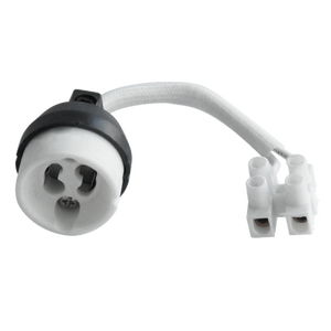 <b>Adjustable</b> Recessed Aluminum Support For Gu10 Mr16 <b>Lamps</b> White Finish Century - Product Image 3