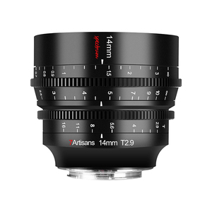 7artisans 14mm T2.9 Grande Ouverture Plein Format APS-H Objectif Cinéma Prime pour Montures Sony E, <span class=keywords><strong>Nikon</strong></span> <span class=keywords><strong>Z</strong></span>, Canon RF et Sigma L - Product Image 1
