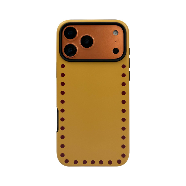 FUNSUB Factory For iPhone 17 Series Sublimation 3D Printing 2-in-1 Phone Case; Heat Transfer Cover for IP 17 Pro Max Case