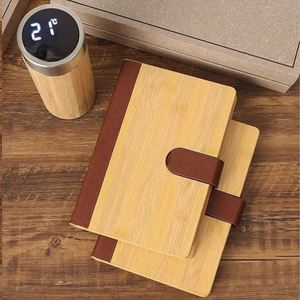 Coffret Cadeau d'Affaires de Luxe Personnalisé 2026 : Carnet en Bambou, Stylo, Tasse Isotherme, Clé USB et Marque-page – En Vente - Product Image 6
