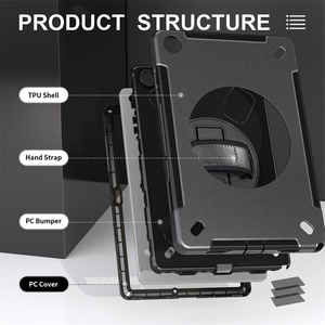 [TPU <span class=keywords><strong>Tablet</strong></span> Case ] 360 gradi girevole disco mano cinturino antiurto <span class=keywords><strong>Tablet</strong></span> <span class=keywords><strong>custodia</strong></span> <span class=keywords><strong>per</strong></span> <span class=keywords><strong>Samsung</strong></span> Tab A9 Plus 8.7 11 pollici <span class=keywords><strong>custodia</strong></span> - Product Image 4