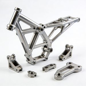 Motorcycle Frame Components - CNC Machined Durable Steel/Aluminum Parts - Product Image 1