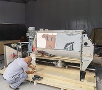 Mélangeur à ruban horizontal de 500 kg à 1 tonne de capacité, en acier inoxydable SS304, pour le mélange de poudres