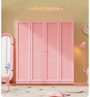 Lemari Pakaian Baja Modern dengan Gantungan Baju 1 Pintu Warna Hijau, Model Berdiri Sendiri, Hemat Ruang, untuk Kamar Tidur, Ruang Tamu, Perabot Rumah