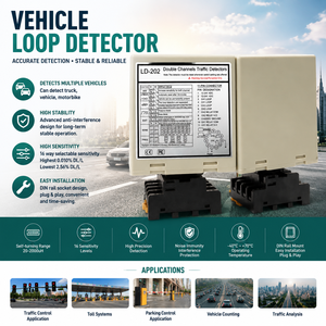 <span class=keywords><strong>Detector</strong></span> de Bucle Vehicular Bidireccional en Oferta, <span class=keywords><strong>Detector</strong></span> de Bucle para Estacionamiento de Alta Calidad a Bajo <span class=keywords><strong>Precio</strong></span> - Product Image 2