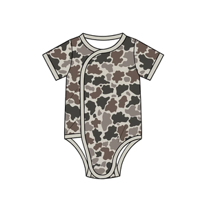 Nouvelle Arrivée Combinaison Bébé Garçon Camouflage Chasse Manches Courtes - Product Image 5