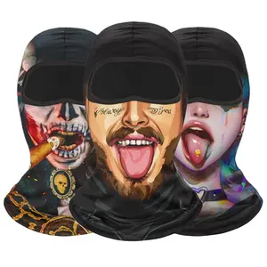 Breathable Windproof Mask Clown Ghost Joker Balaclava For Summer Spring Riding Paintball