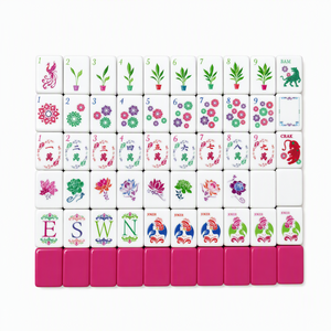 ไพ่นกกระจอกลายไม้ ไพ่นกกระจอกอเมริกันคริสต์มาส ชุดอเมริกัน ชุดอเมริกันสั่งทำพิเศษ คริสต์มาสเพิร์ล - Product Image 1