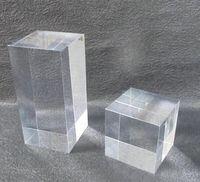 Honor of Crystal K9 Cube vierge Bloc de verre cristal personnalisé en gros Cube de cristal 3D
