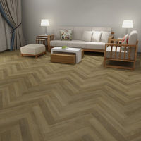 Revêtement de sol en vinyle de luxe SPC LVT à clipser, imitation bois, imperméable, 4mm 5mm 6mm 7mm 8mm, pour le Royaume-Uni