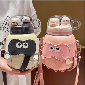 Bouteille d'eau en acier inoxydable pour les sports scolaires Mignon enfants filles garçons nouveau dessin animé chien flacon à vide tasse tasse isotherme - Product Image 2
