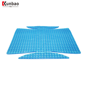 60*46cm Hypoallergenic Woven Cooling Gel Pillow Viscoelastic Temperature Regulating Breathable Honeycomb Positioner Function - Product Image 5