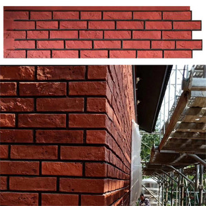 Weatherability aucune décoloration PU décoration murale Simulation pierre placage PU faux panneaux de pierre - Product Image 5