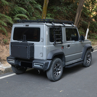 Boîte de rangement en acier pour hayon arrière pour Suzuki Jimny JB64 JB74 Maiker Accessoires tout-terrain à partir de 2019