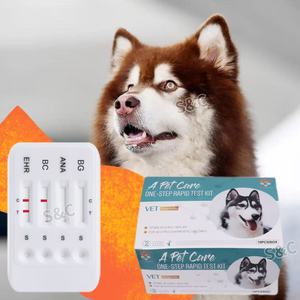 Canine Ehrlichia/ Anaplasma/ Heartworm Combo Kits de prueba rápida para veterinaria - Product Image 2